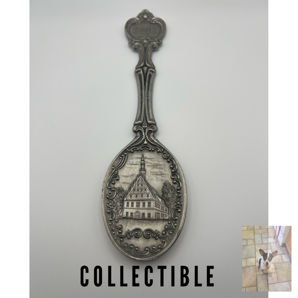 2002 Pewter Zwickau Germany Collectible Spoon